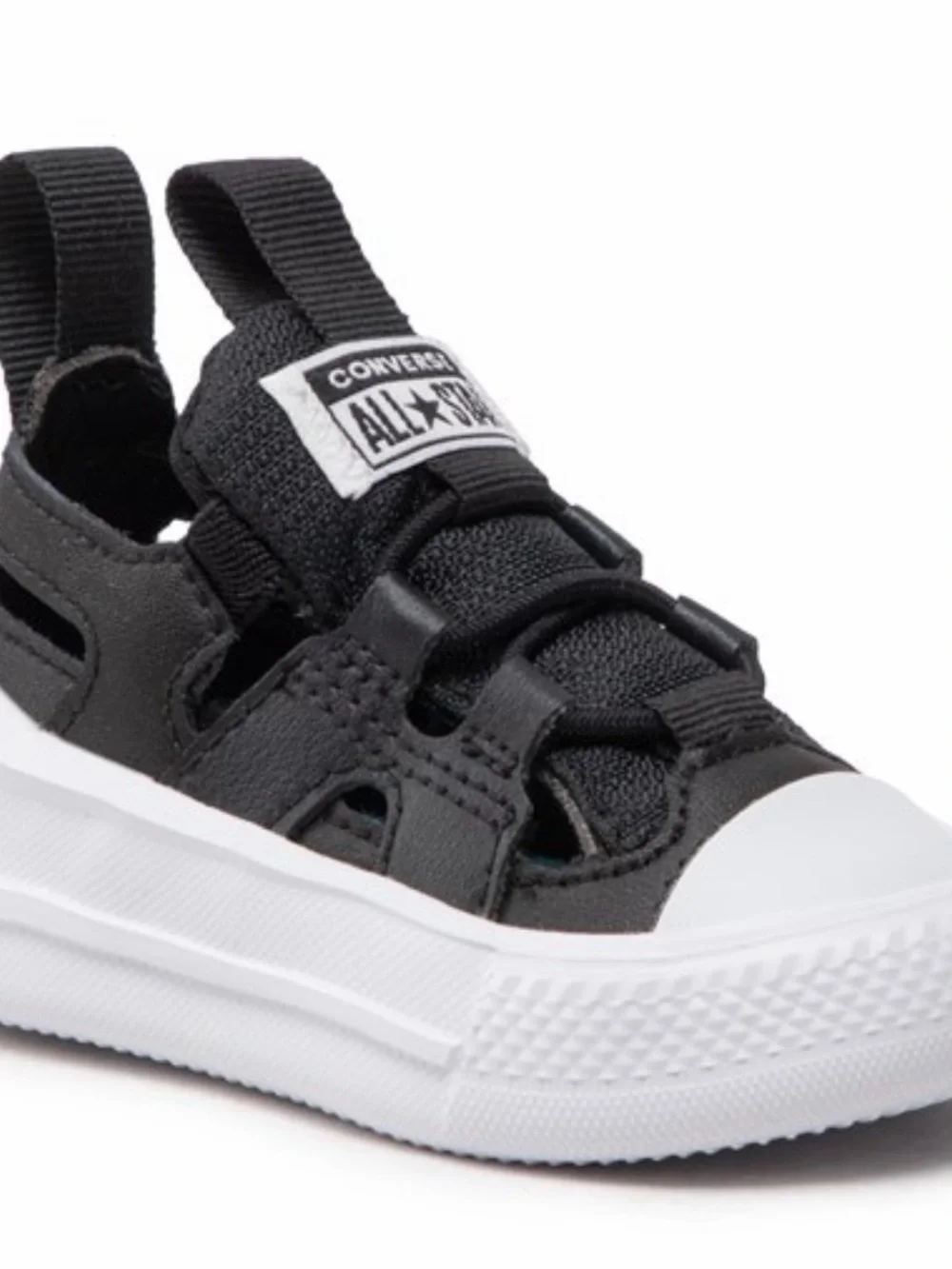 Converse Chuck Taylor All Star Ultra Sandal Toddler Size 8 Black White